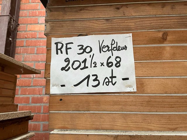 Rf 30 verfdeur (17x) - afbeelding 3 van  5