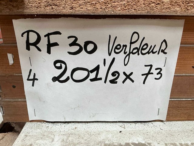 Rf 30 verfdeur (17x) - afbeelding 4 van  5