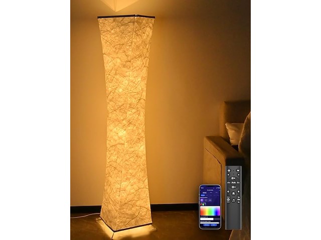 Rgb vloerlamp, dimbaar - afbeelding 1 van  4