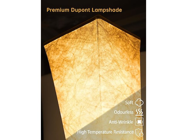 Rgb vloerlamp, dimbaar - afbeelding 3 van  4