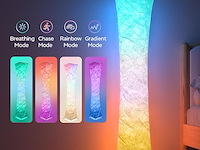 Rgb vloerlamp, dimbaar - afbeelding 2 van  4