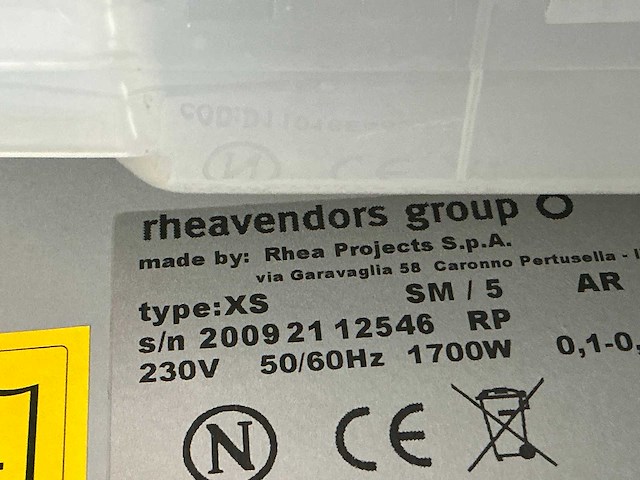 Rheavendors koffieautomaat - afbeelding 6 van  6