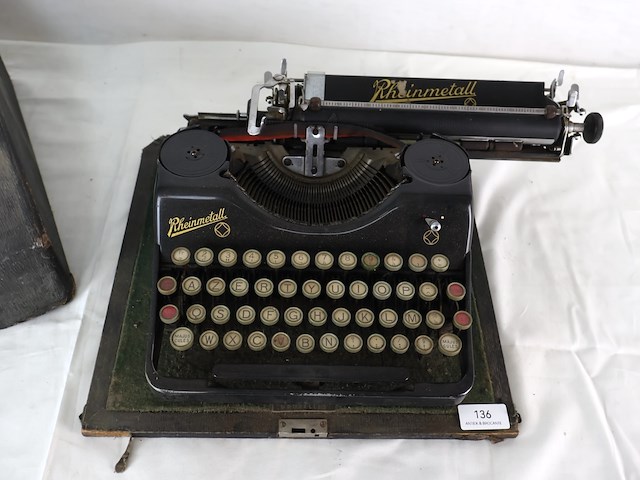 Rheinmetall typmachine - afbeelding 2 van  5