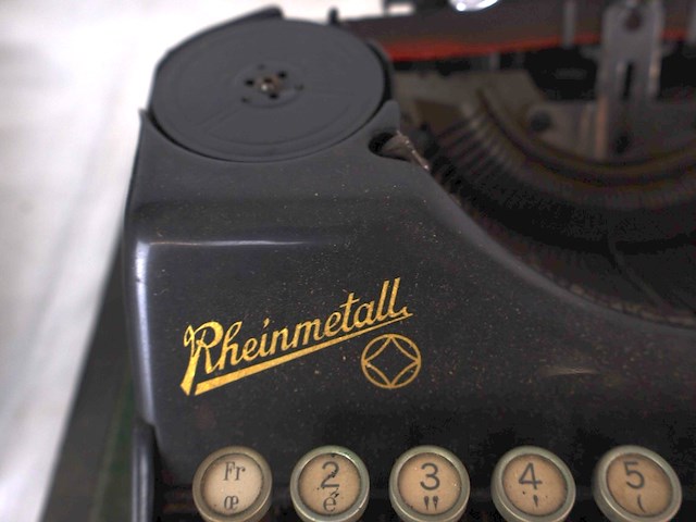 Rheinmetall typmachine - afbeelding 3 van  5