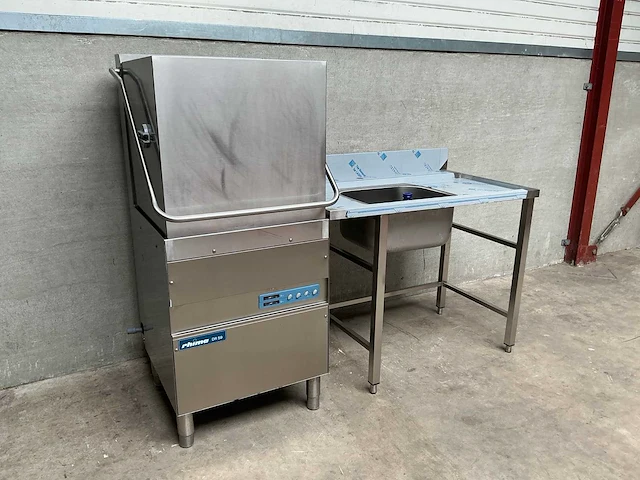 Rhima - dr 59 - doorschuif vaatwasser met aanvoertafel - afbeelding 1 van  6