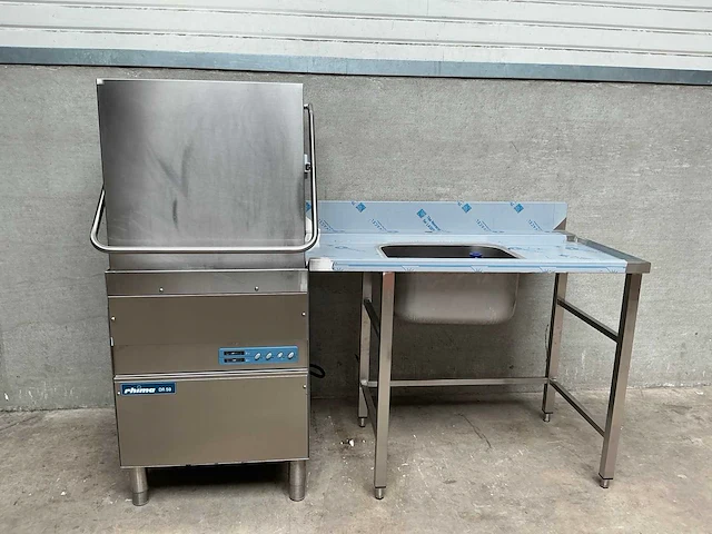 Rhima - dr 59 - doorschuif vaatwasser met aanvoertafel - afbeelding 2 van  6