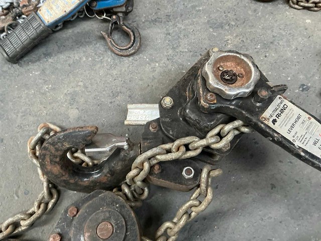 Rhino hs-b hefboom kettingtakel (2x) - afbeelding 4 van  6