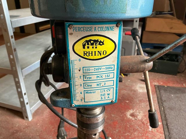 Rhino kolomboormachine - afbeelding 4 van  7
