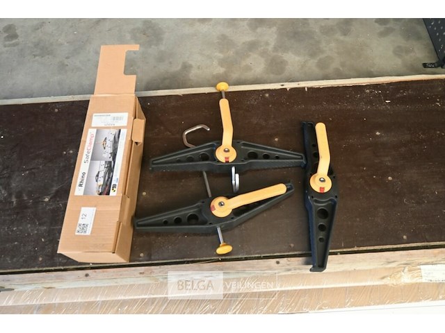 Rhino safeclamp ladderklemmen (3x) - afbeelding 1 van  5