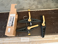 Rhino safeclamp ladderklemmen (3x)