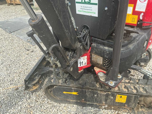 Rhinoceros xn12-9 minigraafmachine + acc. (35 uren) - afbeelding 3 van  16