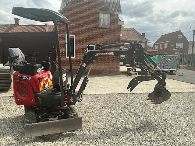 Rhinoceros xn12-9 minigraafmachine + acc. (35 uren) - afbeelding 9 van  16