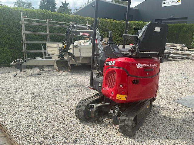 Rhinoceros xn12-9 minigraafmachine + acc. (35 uren) - afbeelding 10 van  16