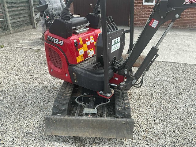 Rhinoceros xn12-9 minigraafmachine + acc. (35 uren) - afbeelding 11 van  16