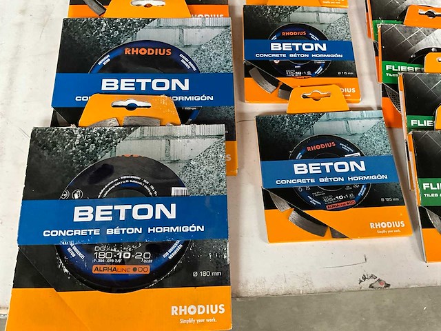 Rhodius diverse slijpschijven (24x) - afbeelding 8 van  10