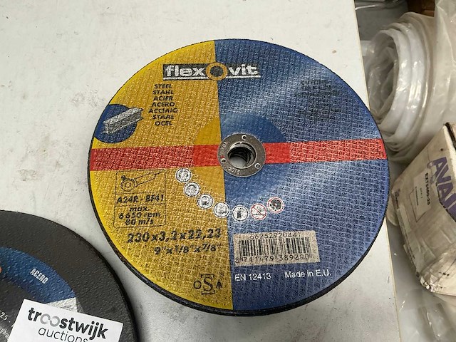 Rhodius / flexovit slijpschijf (22x) - afbeelding 2 van  3
