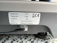 Riba r75 accu oplaadbaare weegschaal - afbeelding 2 van  2