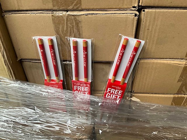 Rice cube set bamboo eetstokjes (7925x) - afbeelding 2 van  6