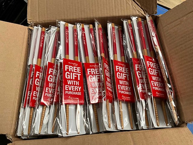 Rice cube set bamboo eetstokjes (7925x) - afbeelding 5 van  6