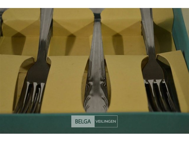 Richinox massief 3x 12 lepels, 3x 12 vorken - afbeelding 3 van  3