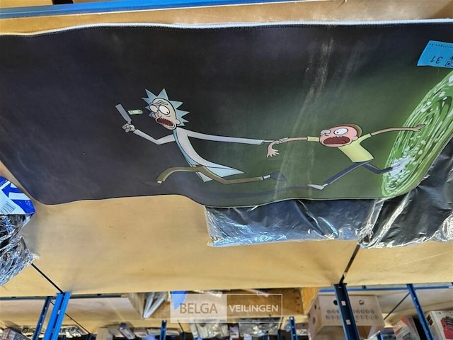 Rick & morty muismat met lamp - afbeelding 2 van  4