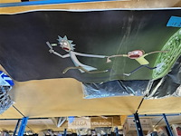 Rick & morty muismat met lamp - afbeelding 2 van  4