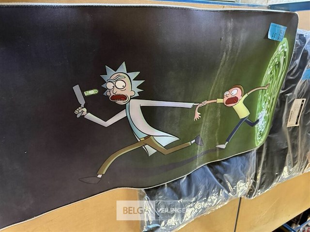 Rick & morty muismat met lamp - afbeelding 3 van  4
