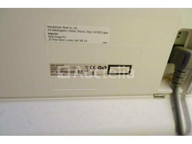 Ricoh mp 5054sp multifunctionele kopieermachine - afbeelding 2 van  10