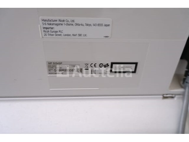 Ricoh mp 5054sp multifunctionele kopieermachine - afbeelding 9 van  10