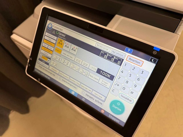 Ricoh mp c307 - multifunctionele full color laserprinter - afbeelding 12 van  12