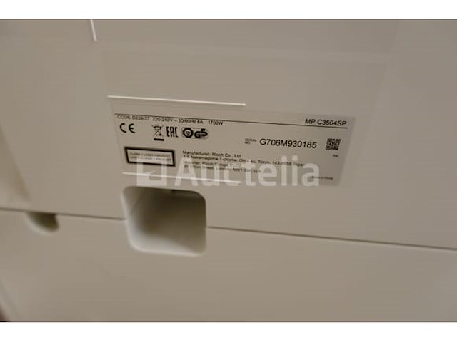 Ricoh mp c3504sp multifunctionele kopieermachine - afbeelding 10 van  11