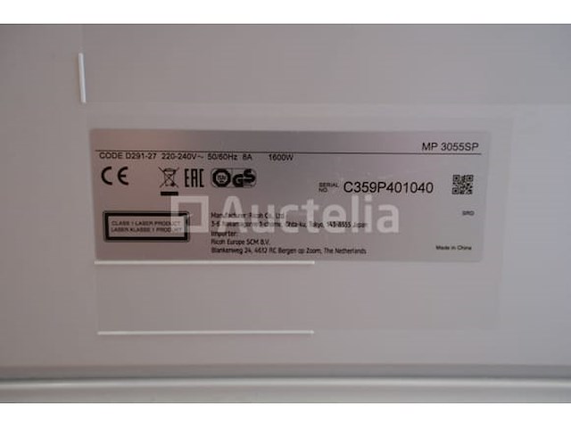 Ricoh mp3055sp kopieerapparaat - afbeelding 2 van  10