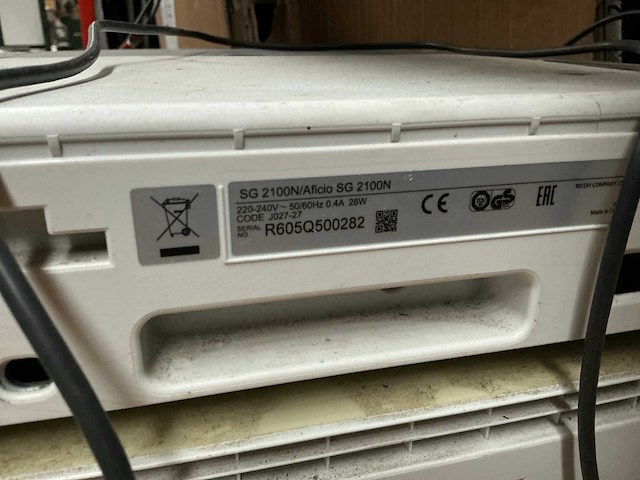 Ricoh sg 2100n printer - afbeelding 4 van  4