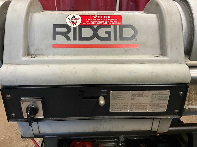 Ridgid 1224 draadsnijmachine - afbeelding 4 van  15