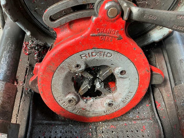 Ridgid 1233 draadsnijmachine - afbeelding 10 van  11