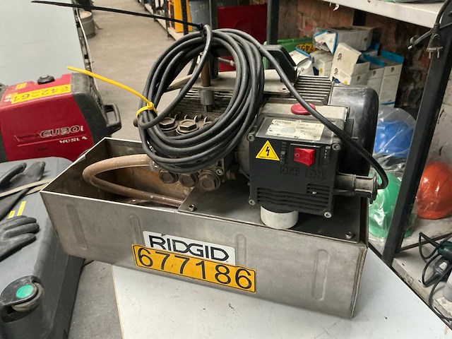 Ridgid 1460-e elektrische testpomp - afbeelding 1 van  5