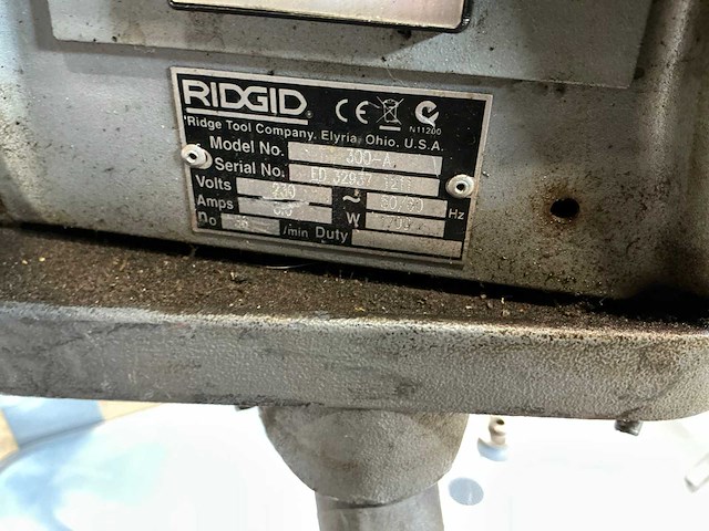 Ridgid 300-a draadsnijmachine - afbeelding 14 van  15