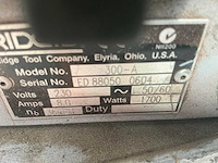 Ridgid 300-a draadsnijmachine - afbeelding 9 van  9