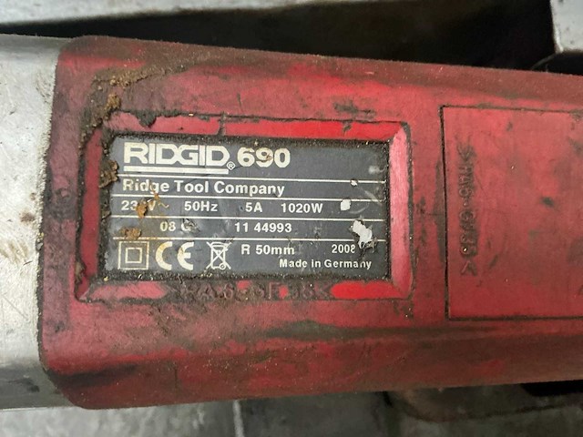 Ridgid 690 draadsnijmachine - afbeelding 7 van  7