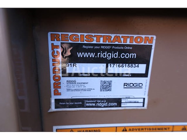 Ridgid 91 r voertuiggereedschapsbak - afbeelding 10 van  10
