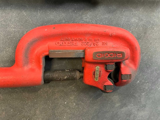 Ridgid buizengereedschap (2x) - afbeelding 2 van  5
