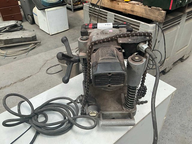Ridgid hc-450 boormachine met kettingklem - afbeelding 3 van  8