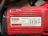 Ridgid k-45 afvoerontstopper - afbeelding 5 van  6