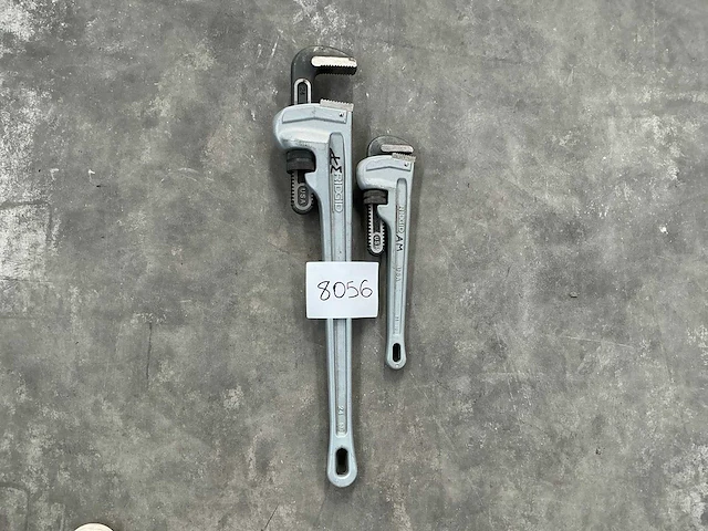 Ridgid pijptang (2x) - afbeelding 2 van  4