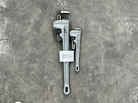 Ridgid pijptang (2x) - afbeelding 2 van  4