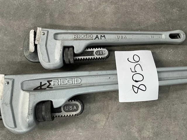 Ridgid pijptang (2x) - afbeelding 3 van  4