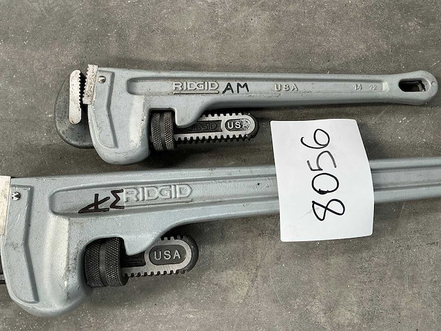 Ridgid pijptang (2x) - afbeelding 3 van  4
