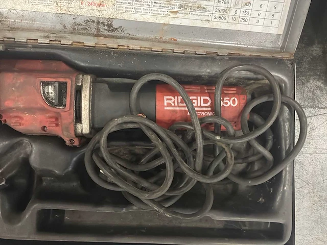 Ridgid reciprozaag en boorhamer - afbeelding 5 van  7