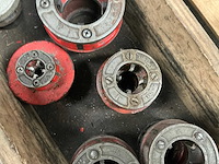 Ridgid / rems snijkoppen voor draadsnijmachine (9x) - afbeelding 3 van  4