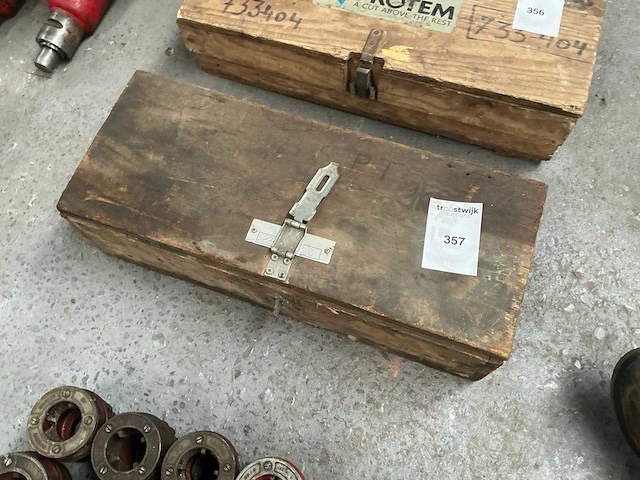 Ridgid / rems snijkoppen voor draadsnijmachine (9x) - afbeelding 4 van  4